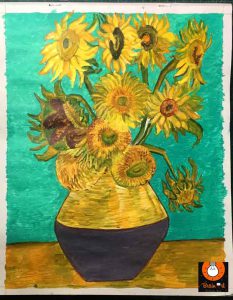 Van-Gogh-Sunflowers