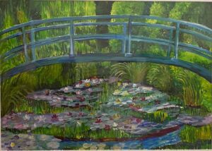 Read more about the article Claude Monet’s “Japanese Footbridge”