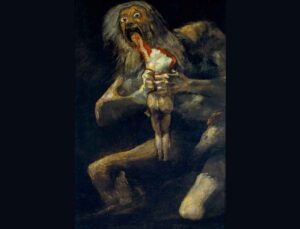 Read more about the article Goya’s Hellish Vision: Saturn Devouring His Son