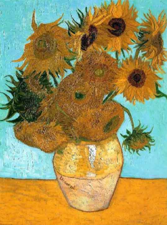 Vincent-sunflowers
