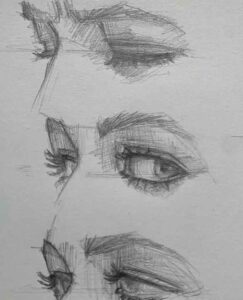 Eye sketching